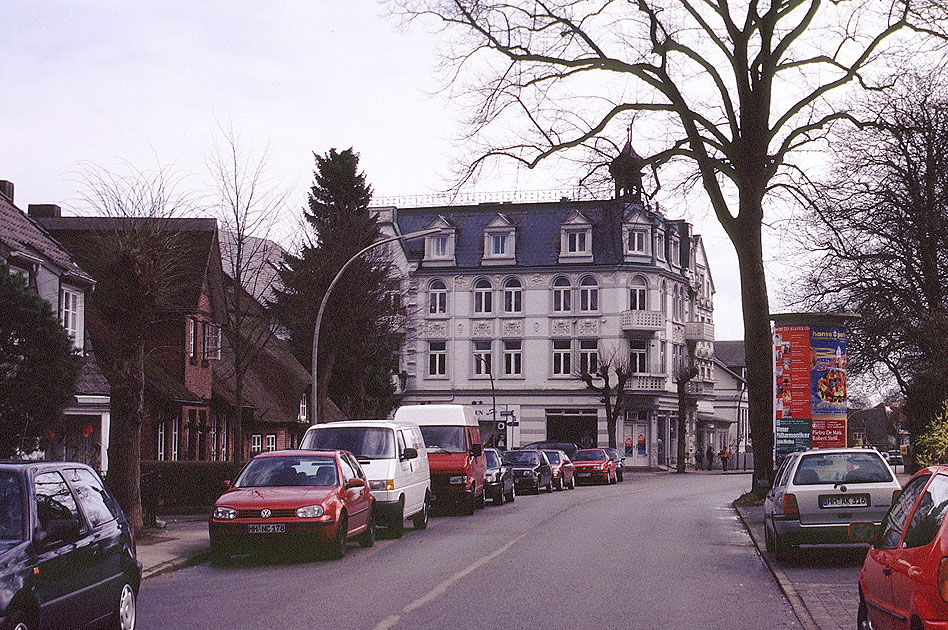 Die Georg-Bonne-Straße in Hamburg-Nienstedten