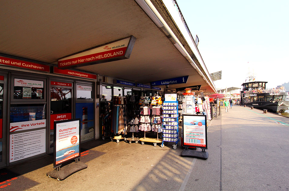 Fahrkartenschalter der FRS Helgoline