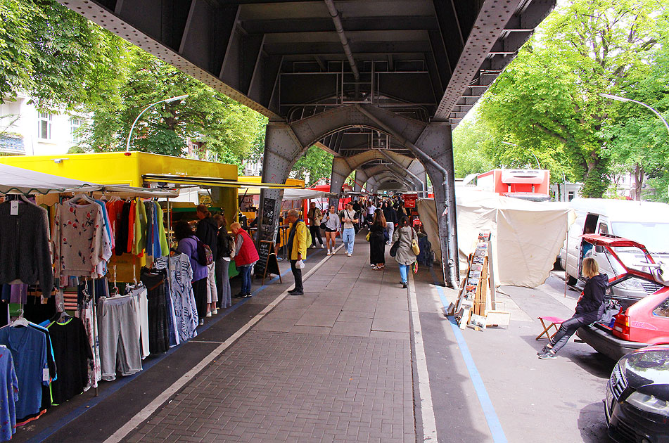 Der Isemarkt in Hamburg