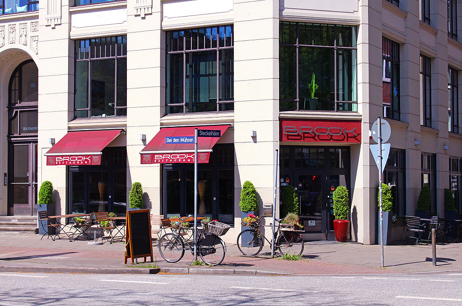 Das Restaurant Brook in Hambur