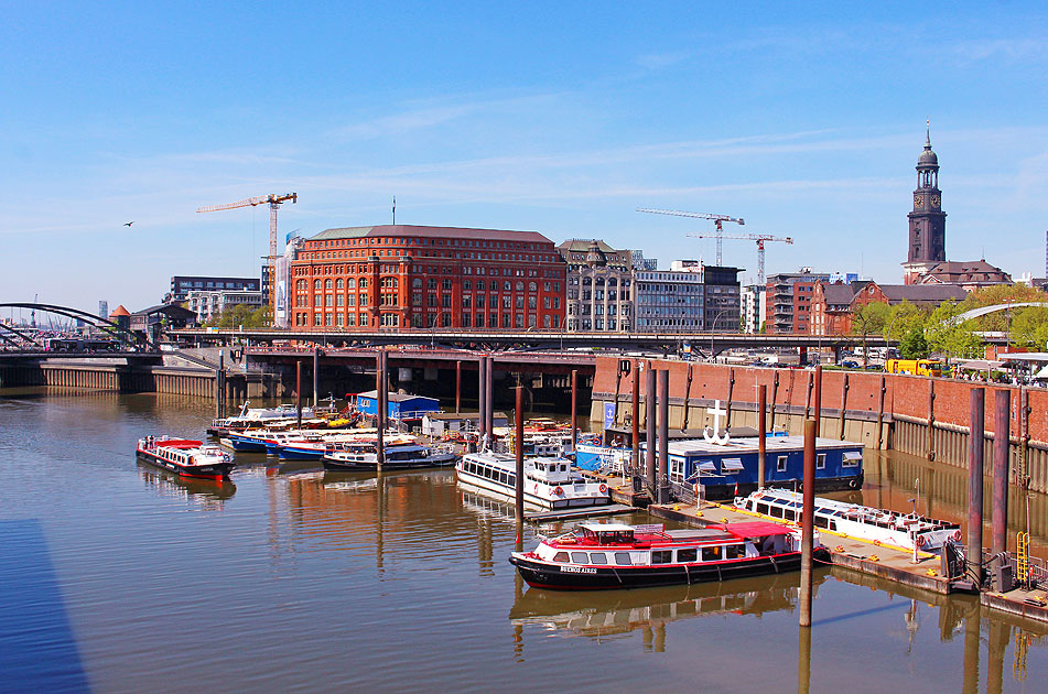 Der Binnenhafen in Hamburg