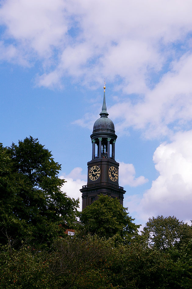 Der Michel - die St. Michaelis Kirche - das Wahrzeichen von Hamburg