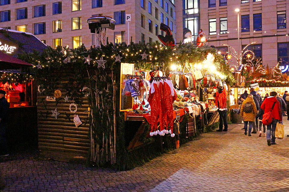 Der Striezelmarkt in Dresden