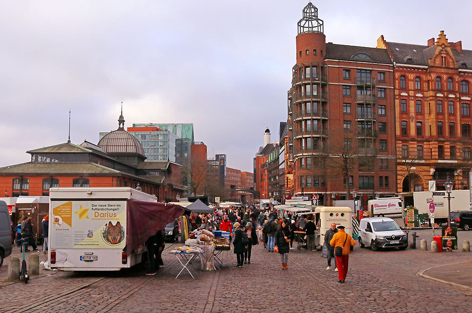 Der Fischmarkt in Hamburg